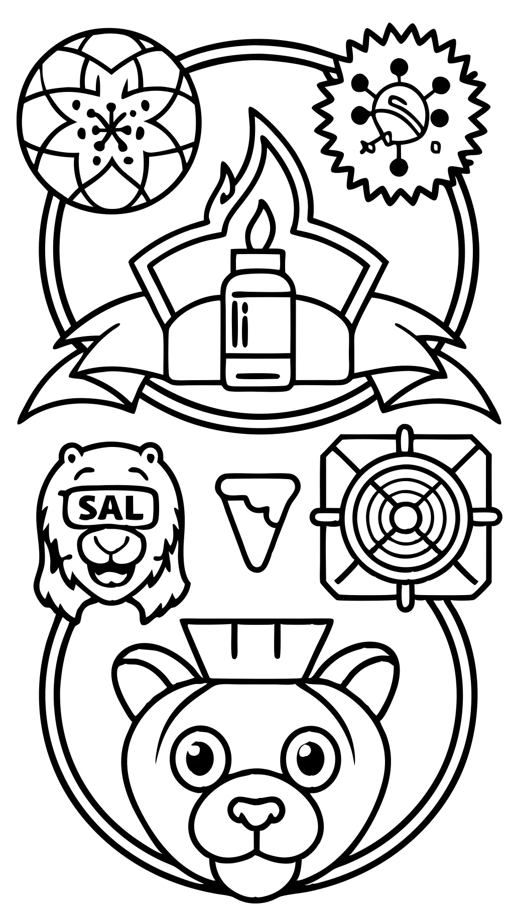 middle school coloring pages